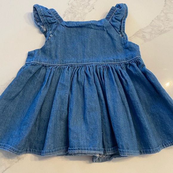 🌸2FOR$20🌸 Calvin Klein jean baby dress - Picture 4 of 4